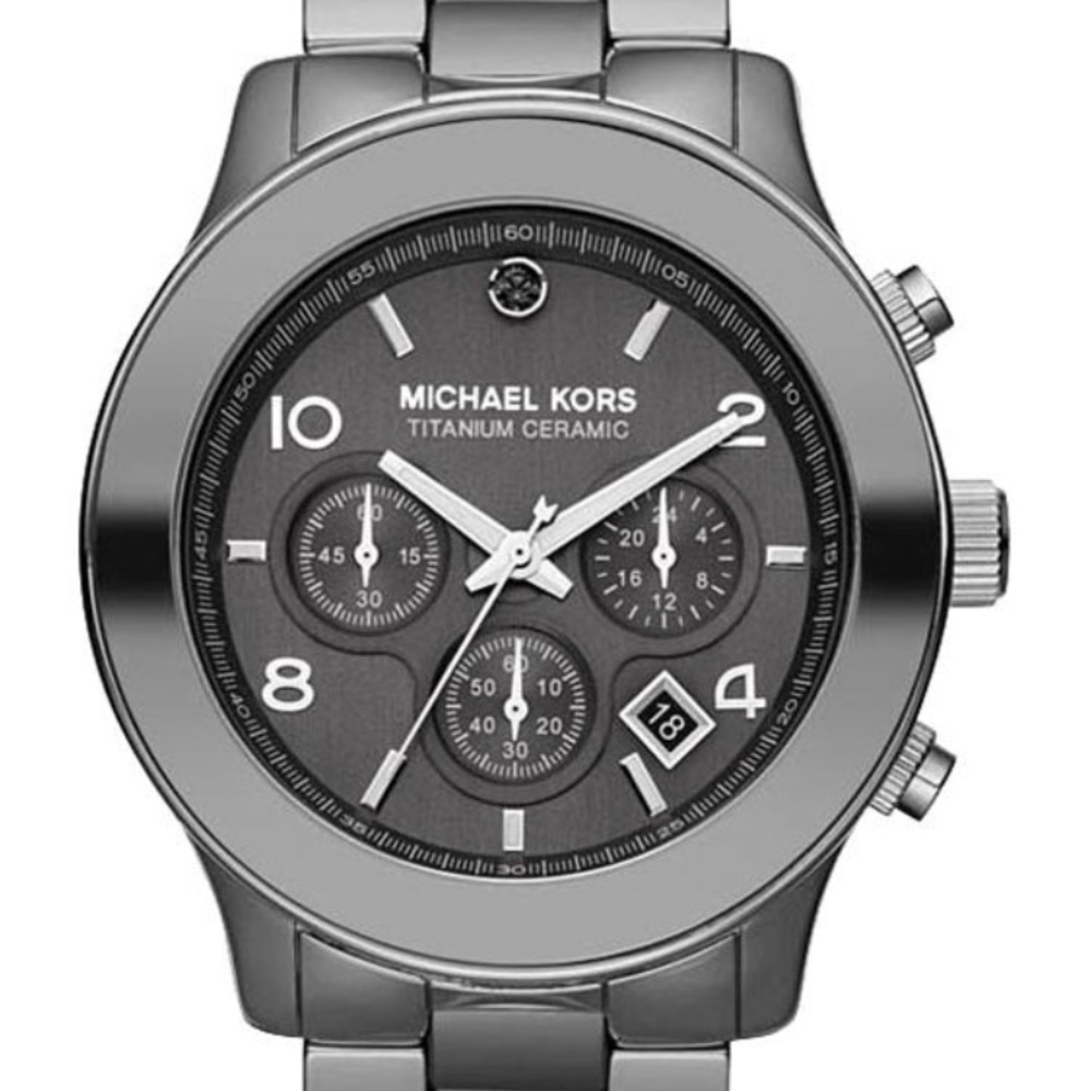 Michael Kors titanium ceramic watch